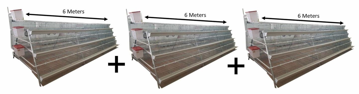 1080 Laying Cage for commercial layers