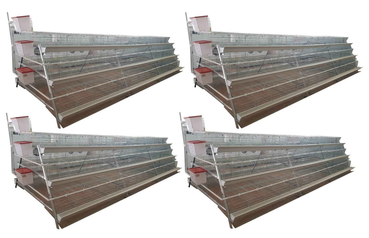 1440 Bird Egg Laying Cage - Elite Poultry Equipment