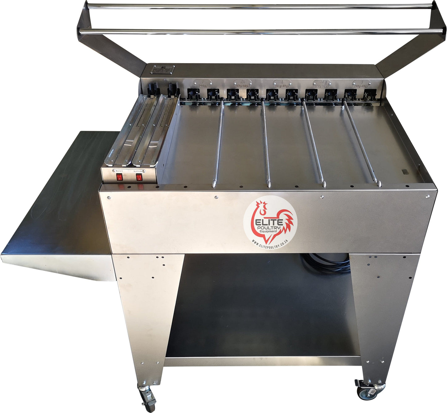 Egg Grading and Sorting Machine - Elite 1500 Egg Grader Pro with Candling Lights - Grade 1500 Eggs per hour