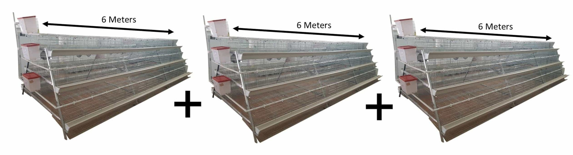 1080 Commercial Layer Cage