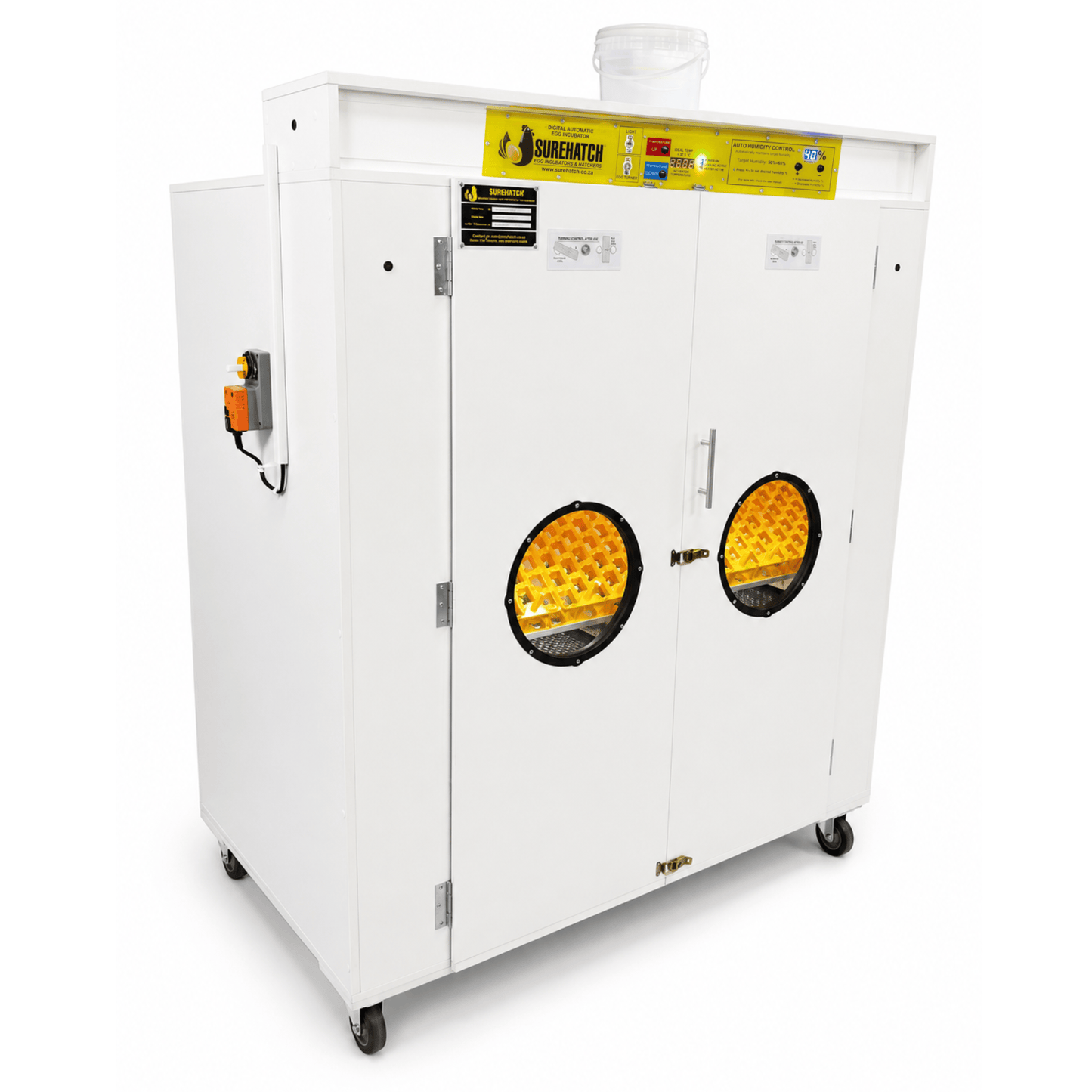 2000 Egg Incubator and Hatcher Combo - Fully Automatic Digital Surehatch® SH2000