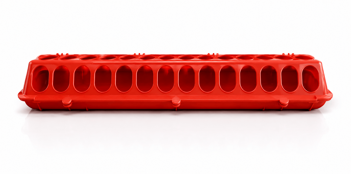 28 Hole Hinged Chick feeder