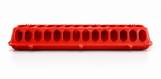 28 Hole Hinged Chick feeder