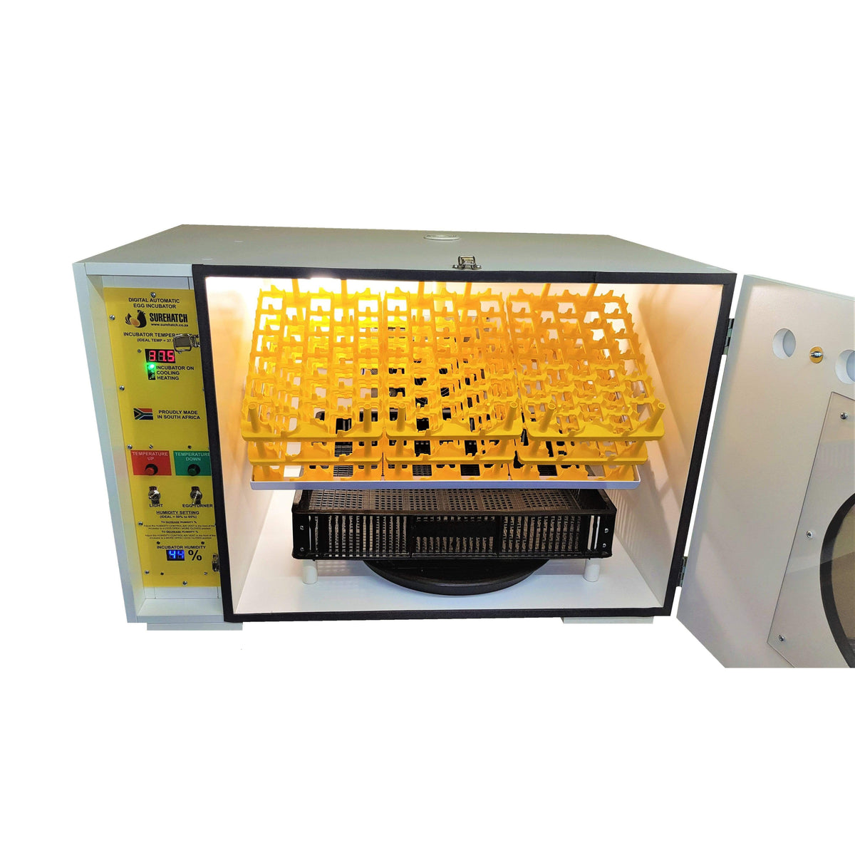 370 Egg Incubator and Hatcher - Fully Automatic Digital Model SH370 ...