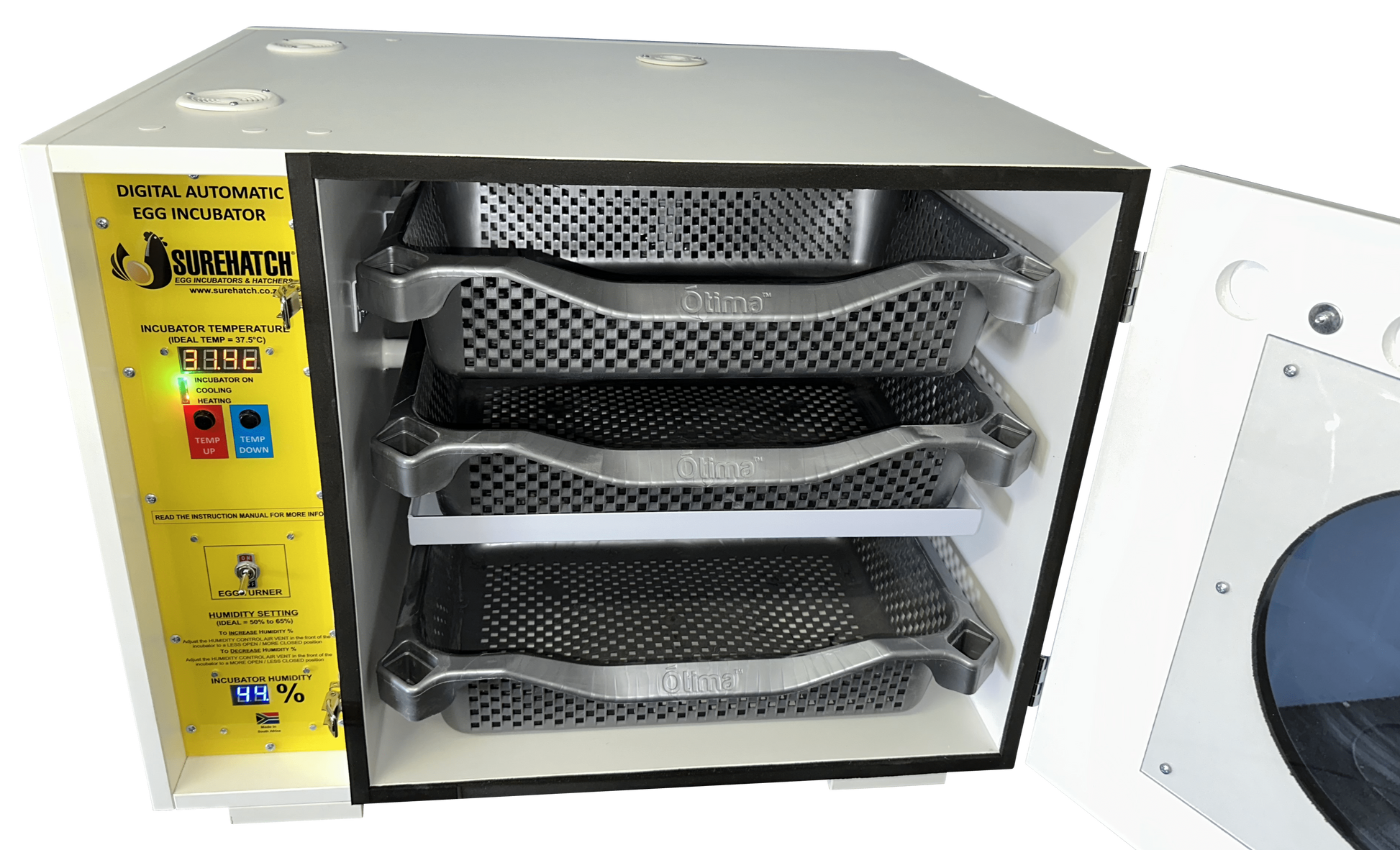 SH180 incubator and hatcher